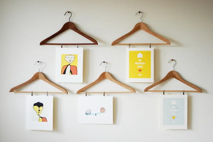 Weekend Condo Project: Give New Life To Old Clothes Hangers
