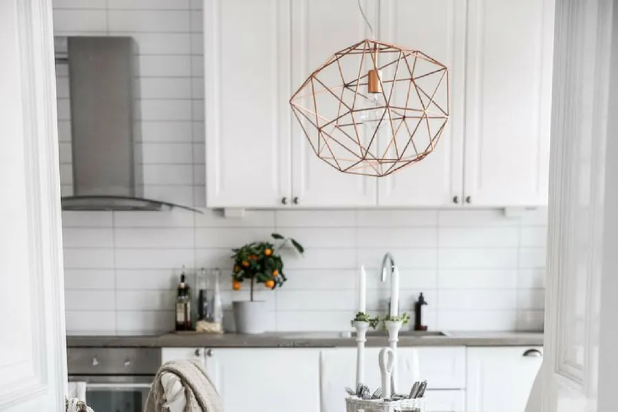 11 DIY Design Hacks For A Geometric Condo Kitchen
