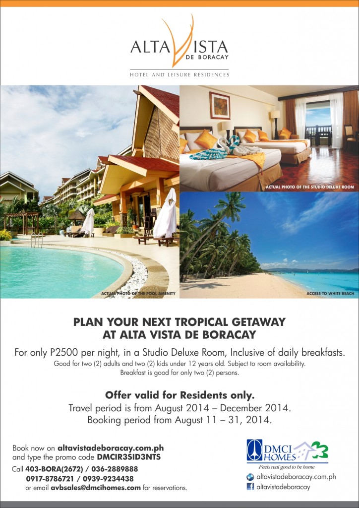 Find the perfect escape from city life at Alta Vista De Boracay!