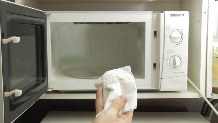 Steam And Vinegar For Your Microwave