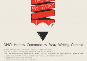 DMCI Homes Communities Essay Writing Contest