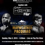 Catch the Mayweather-Pacquiao Pay per view at The Tent