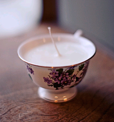Candle in a cup