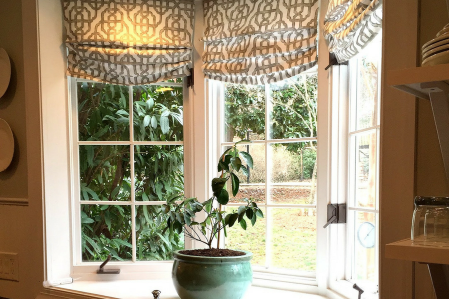 patterned window treatment