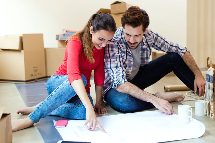 Man and wife house planning