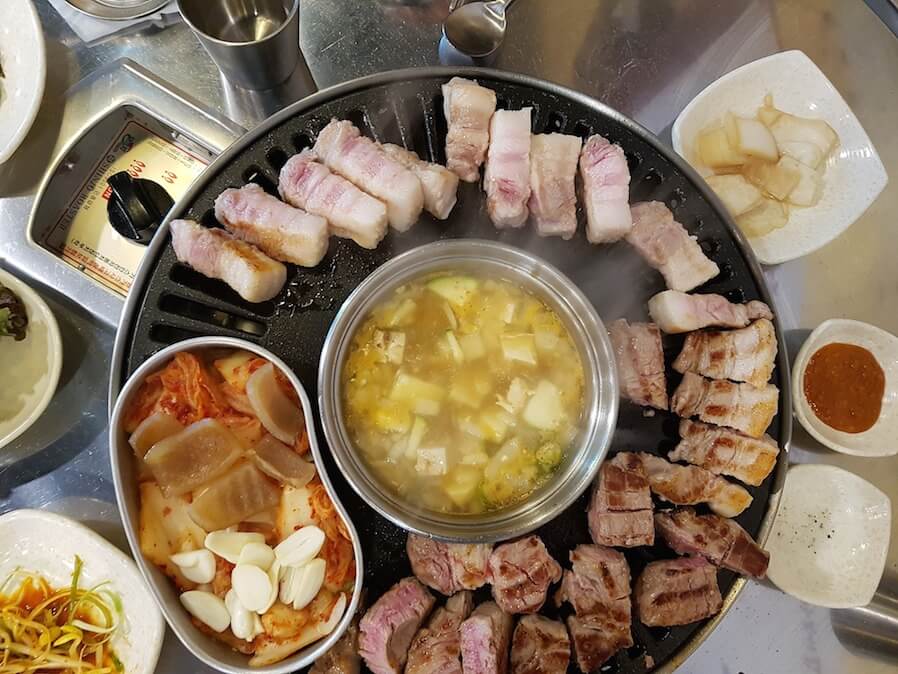 samgyupsal korean barbecue