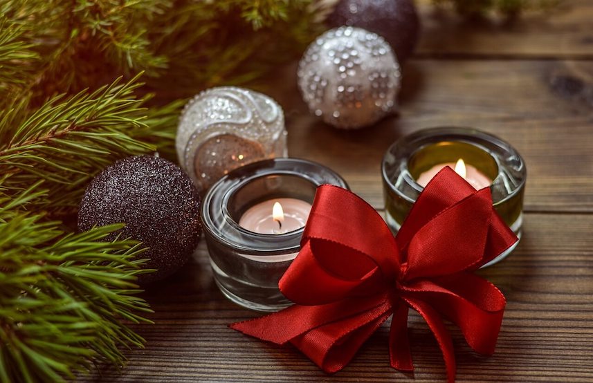 christmas decor elegant foyer