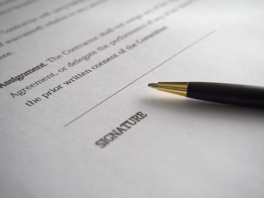 before renovation complete the paperwork