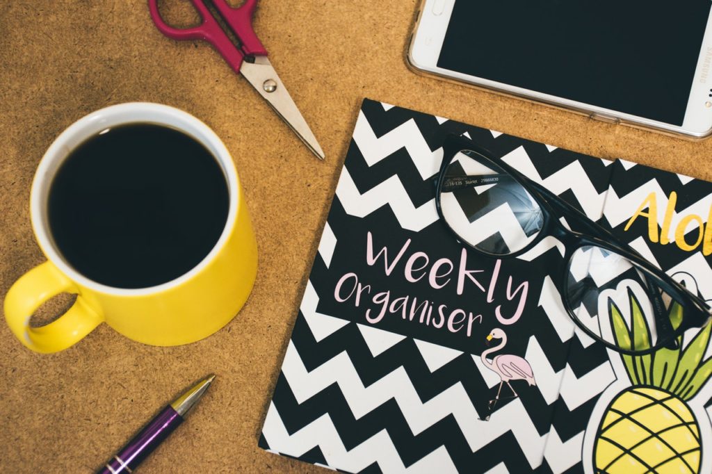 use planner weekly activity