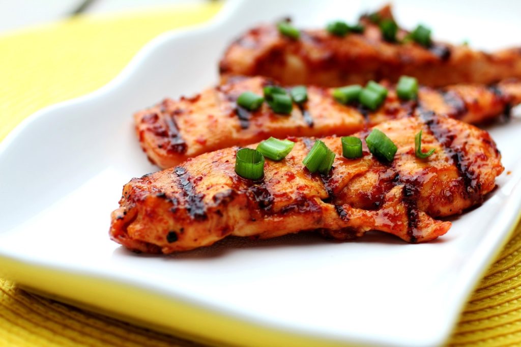tasty grilled chicken