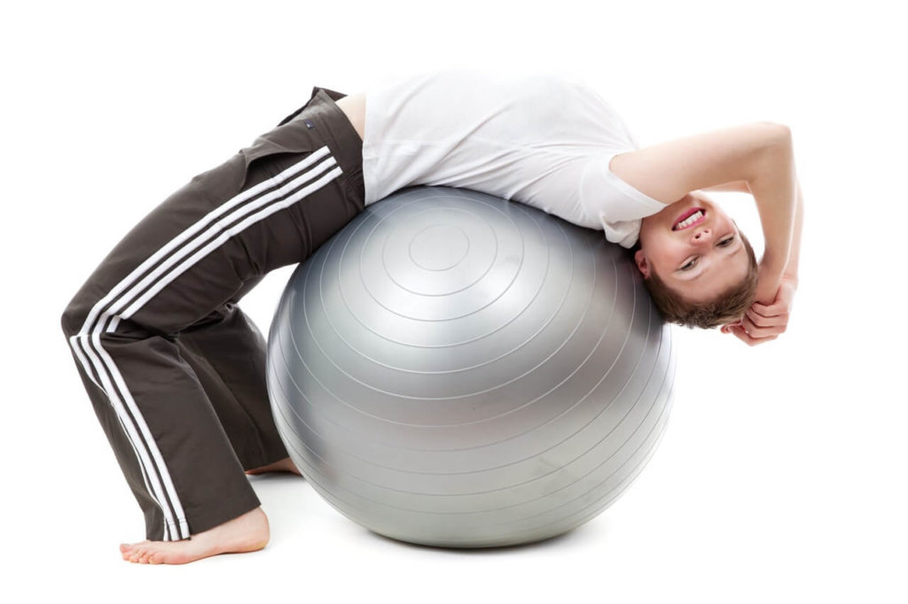 maximize the exercise ball