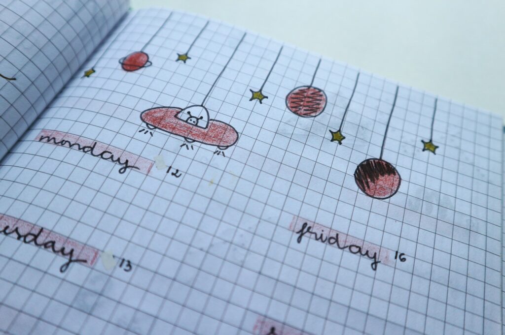 white graphing paper