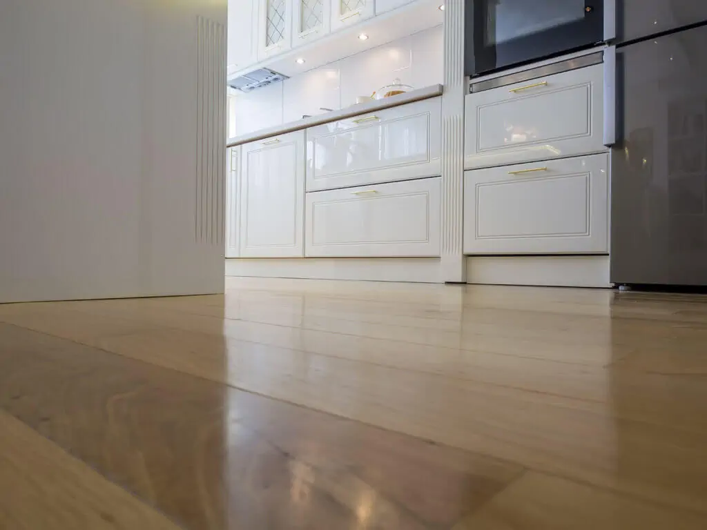 condo kitchen design wooden floors