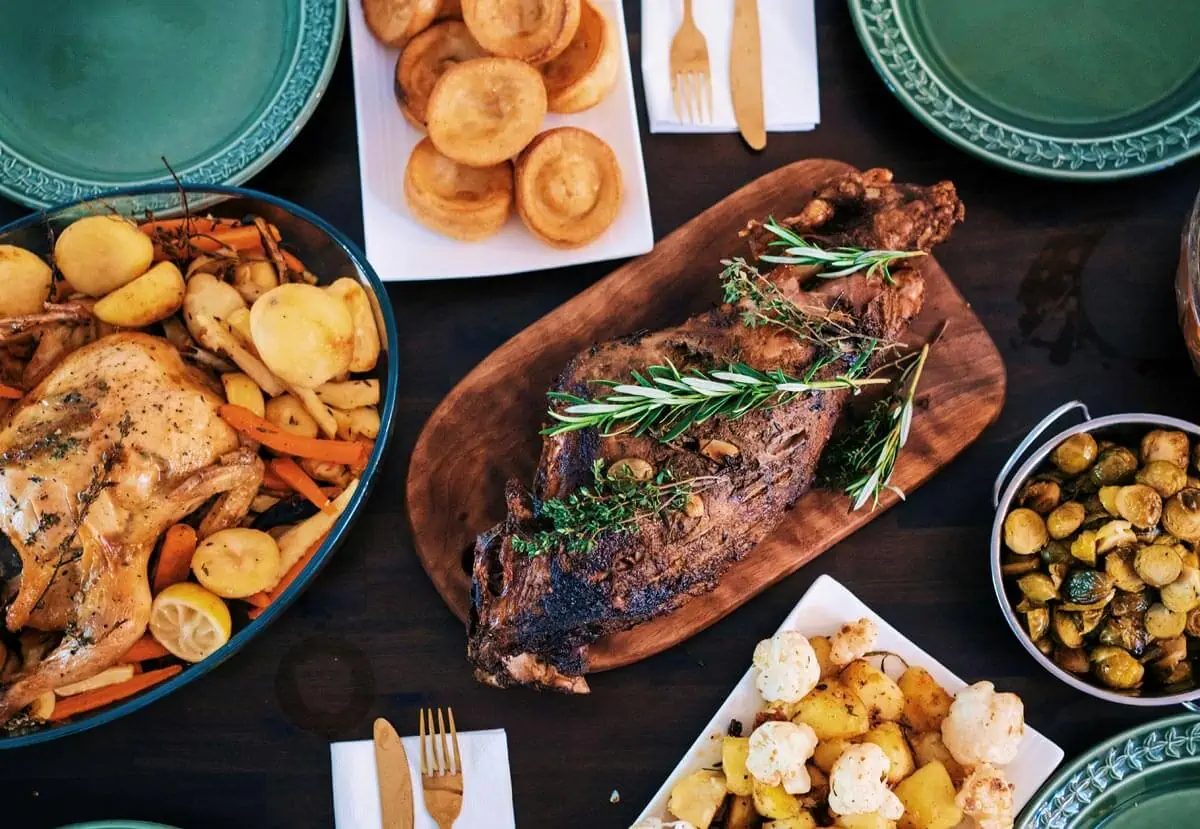 food plating photography