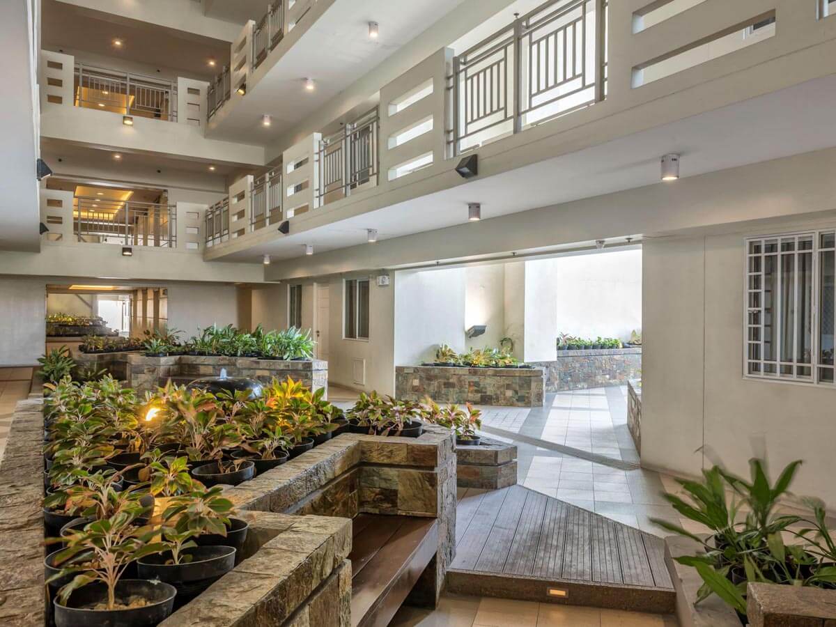 Atrium garden for every Lumiventt floor