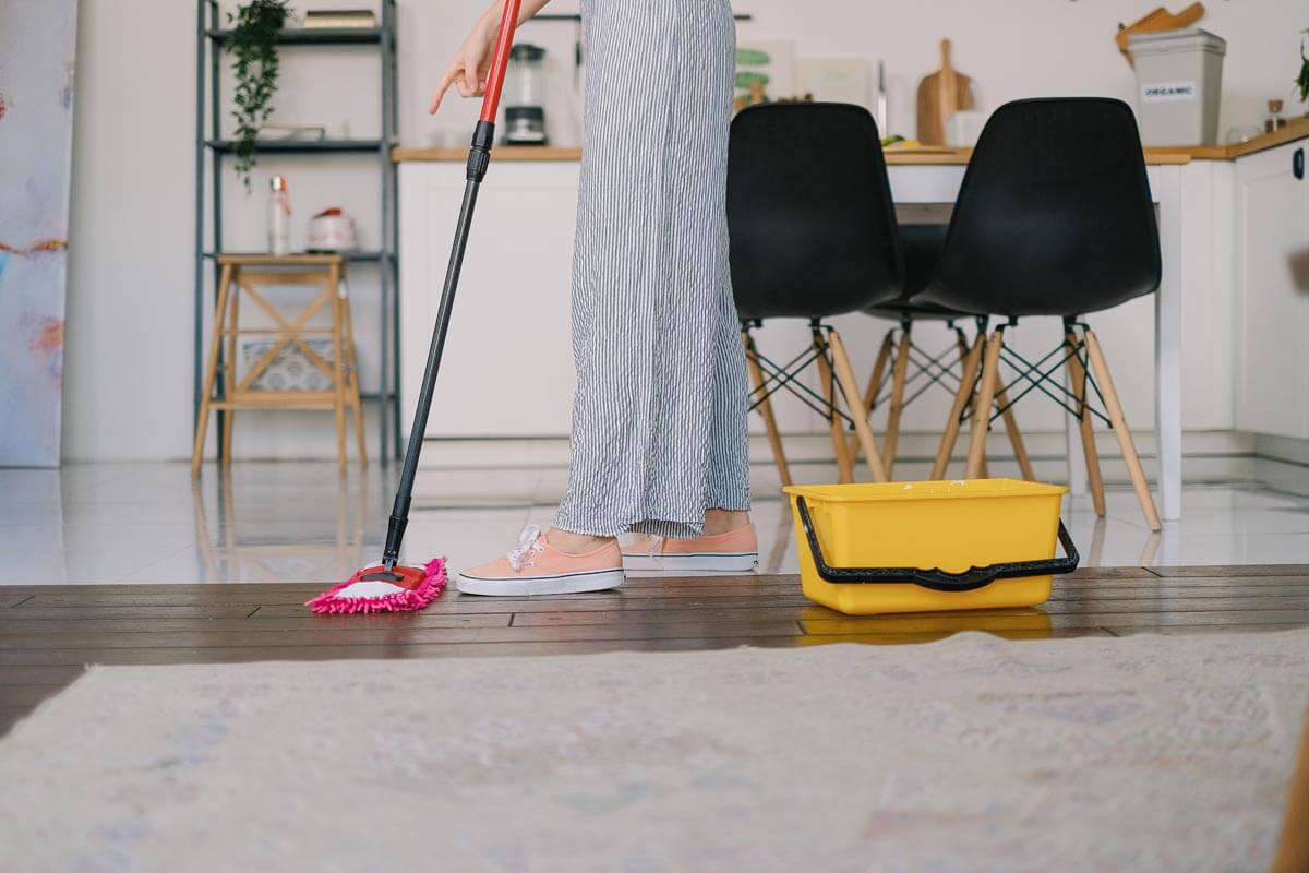 You won’t have to dedicate an entire day to cleaning