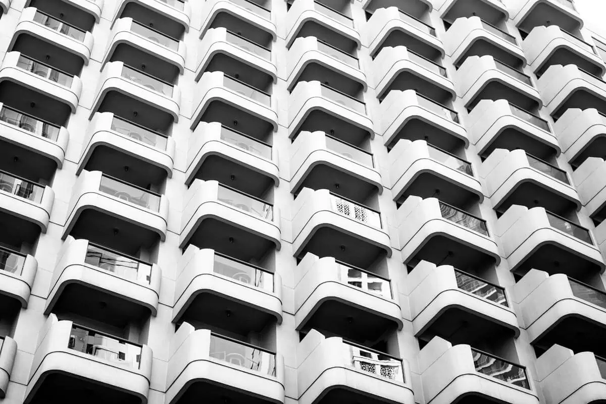 Low-angle Photography of Gray Concrete Building