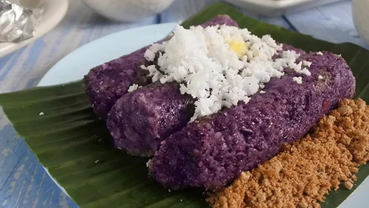 puto bumbong filipino food