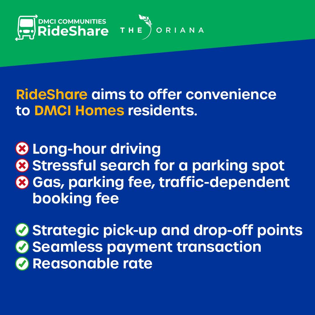 Enjoy Fun Commutes With The RideShare Carpool Program - DMCI